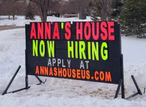 Now Hiring Sign Rental for Restaurant